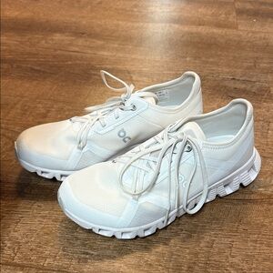 On Running Classic White Athletic Shoes